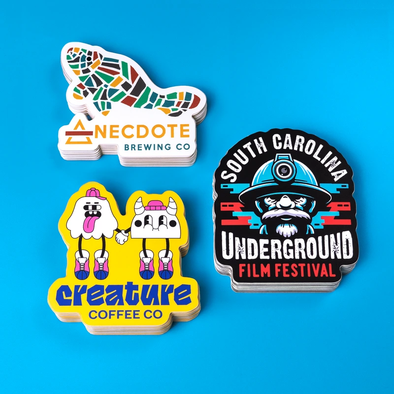 A relevant stock photo of printing sticker custom in a typical setting.