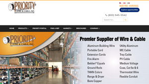 Priority Wire & Cable - wire manufacturer
