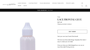 Lace Frontal Glue - Private Label Branding - lace glue wholesale