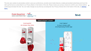 Albuterol Inhalers | The ProAir® Brand - teva manufacturer