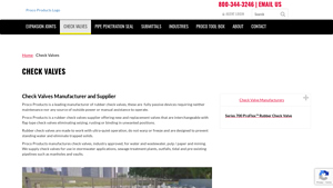 Check Valve Manufacturers | Proco Products Inc. - check valve manufacturer
