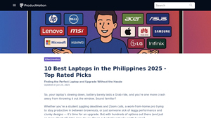 10 Best Laptops in the Philippines 2025 - Top Rated Picks - ProductNation - best laptop manufacturer