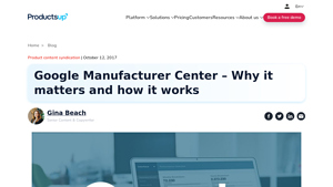 Google Manufacturer Center - Why it matters and how it works - google manufacturer center