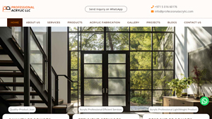 Acrylic Fabrication Services in UAE | Acrylic Company Dubai | Acrylic ... - acrylic sheet manufacturer