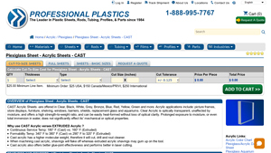 CAST Acrylic Sheet - Plexiglass Supplier - Order Online - acrylic sheet manufacturer