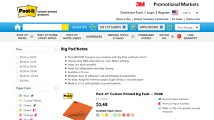 Big Pad Notes - Post-it® Custom Printed Products - post it bulk