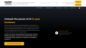 Sierra Circuits: PCB Fabrication, Assembly, and Components - pcb board assembly factory