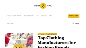 Top Clothing Manufacturers for Fashion Brands - manufacturer for clothing brand