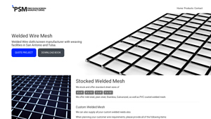 Welded Wire Mesh - Precision Screen Manufacturing - welded mesh factory
