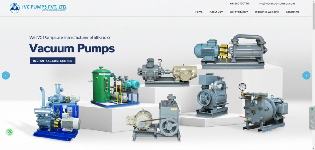 A relevant stock photo of Pump Manufacturers in India in a typical setting.
