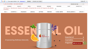 Essential Oil, Carrier Oils, and Cosmetics Manufacturer and Supplier India - essential oil manufacturer