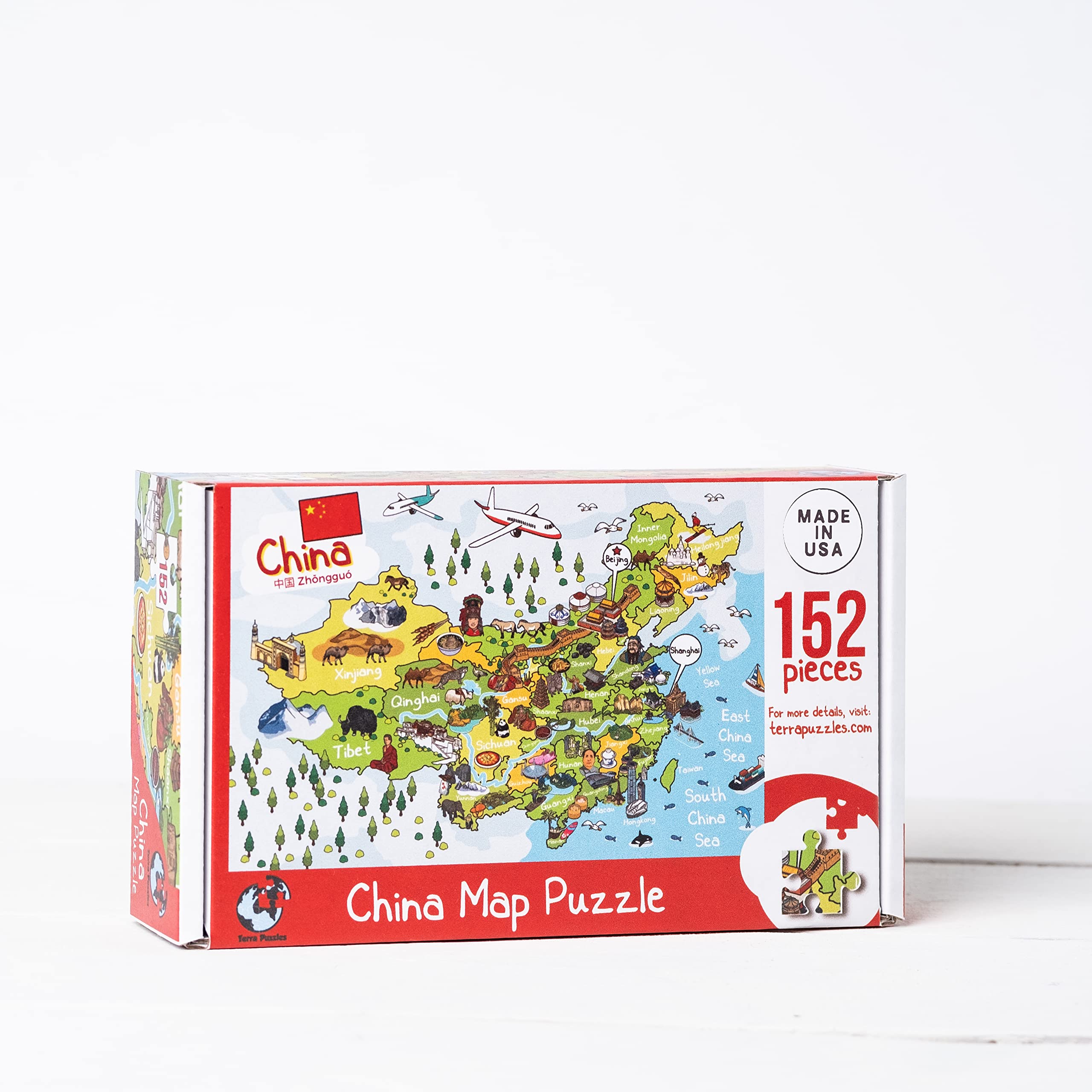 A relevant stock photo of puzzle china in a typical setting.