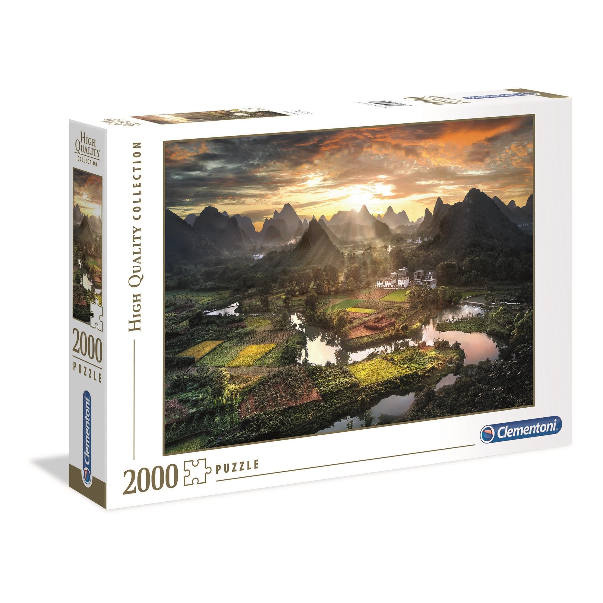 A relevant stock photo of puzzle china in a typical setting.