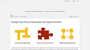 Design Your Custom Crosswords and Jigsaw Puzzles! - puzzle manufacturer