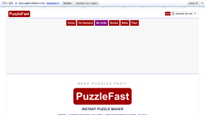 PuzzleFast Instant Puzzle Maker | Word Search Maker | Crossword Maker - puzzle manufacturer