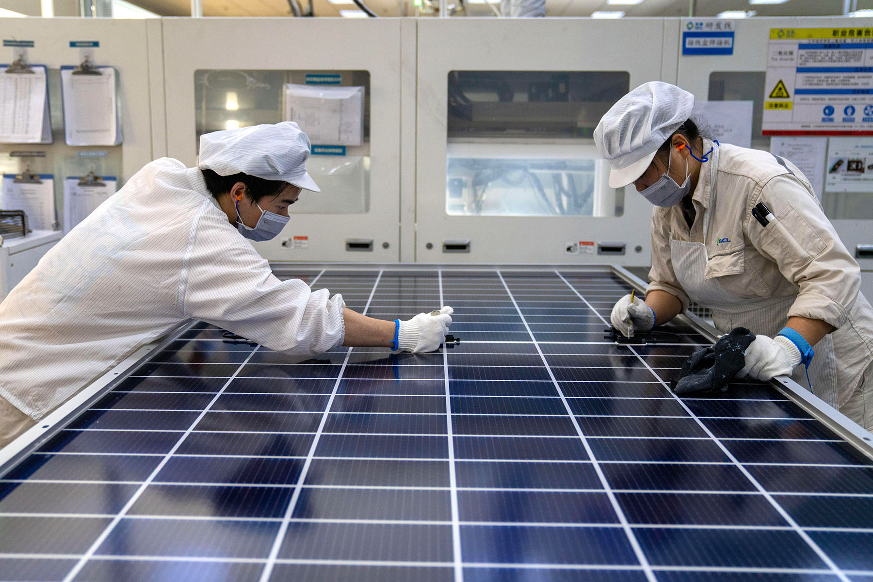 A relevant stock photo of pv panels china in a typical setting.