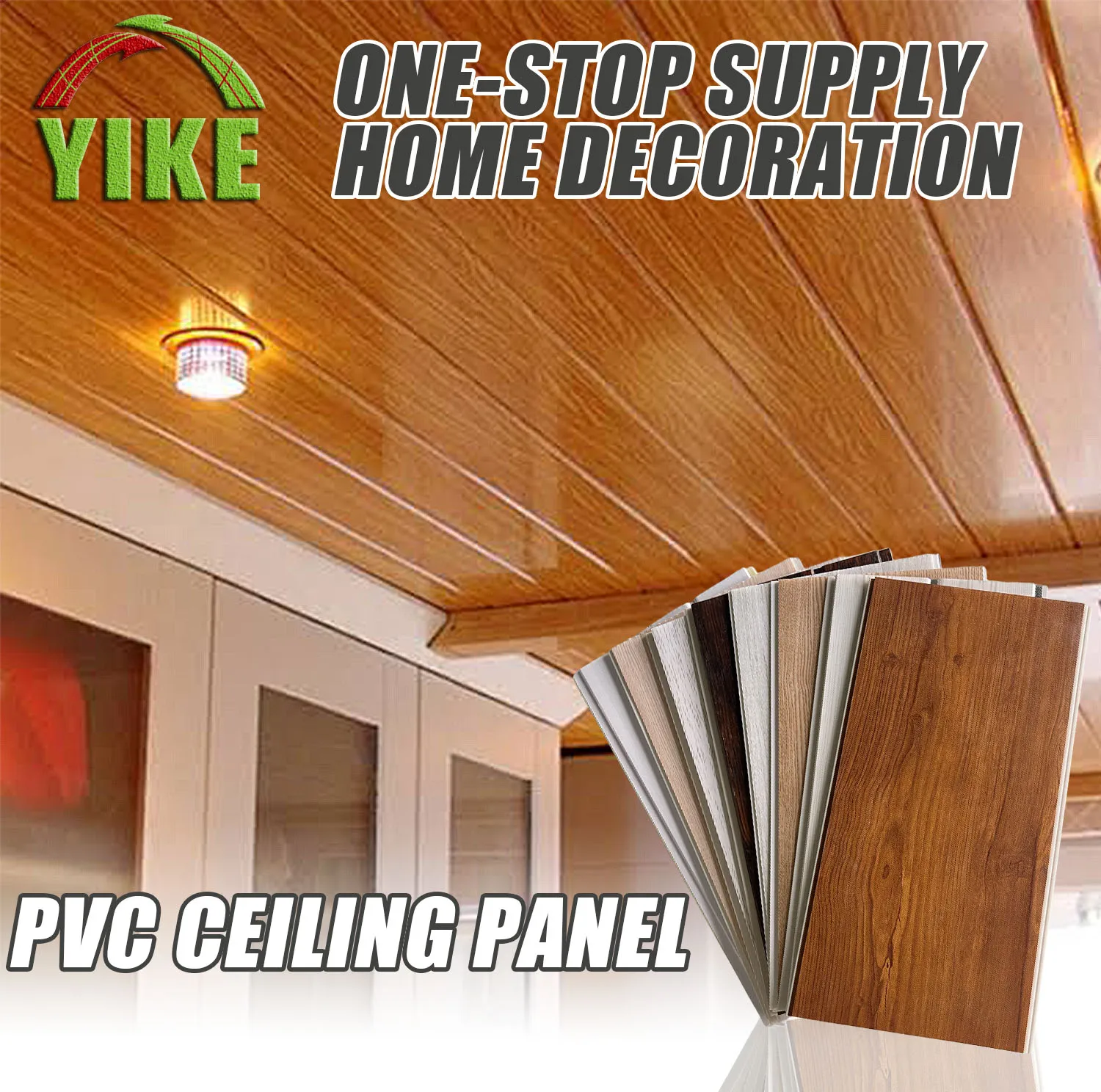 A relevant stock photo of pvc ceiling supplier in a typical setting.
