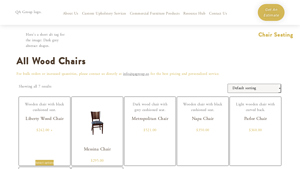 Quality Wood Chairs for Restaurants | QA Group - restaurant chairs bulk