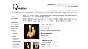 Flameless Candles (5.5
