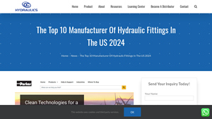 The Top 10 Manufacturer Of Hydraulic Fittings In The US 2024 - hydraulic fittings factory
