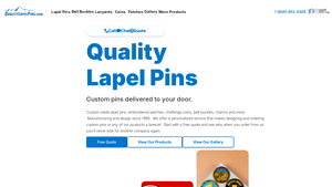 Quality Lapel Pins - Manufacture of Custom Pins, Challenge Coins ... - pin manufacturer