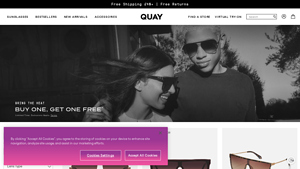 Buy One, Get One Event Details | Sunglasses & Eyewear - QUAY - gold sunglasses bulk