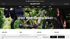 1000w Electric Bike | QuietKat USA - 1000w electric bike factory