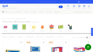Shop Post-It & Sticky Notes - Quill.com - sticky notes bulk