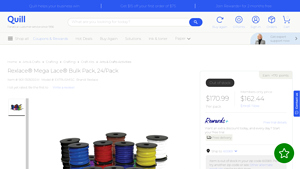 Rexlace® Mega Lace® Bulk Pack, 24/Pack - Quill.com - lace bulk