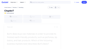 Chapter7 Flashcards - Quizlet - burt's bees manufacturer