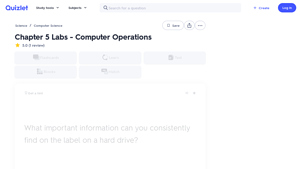 Chapter 5 Labs - Computer Operations Flashcards - Quizlet - can you disk be from different manufacturer