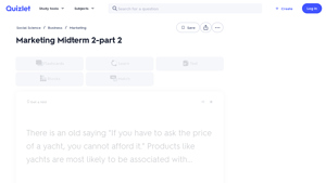 Marketing Midterm 2-part 2 Flashcards - Quizlet - value of a small specialty food manufacturer