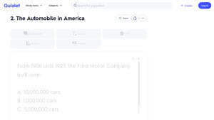 2. The Automobile in America Flashcards | Quizlet - by the 1920s the world's largest automobile manufacturer was