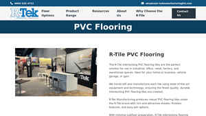 interlocking PVC Flooring | R-Tek Manufacturing - pvc floor tiles factory
