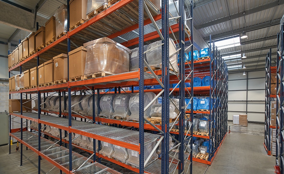 A relevant stock photo of Racking Manufacturers in a typical setting.