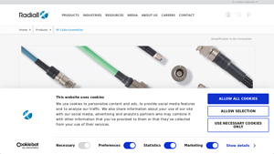 RF Cable Assemblies - Radiall - rf cable factory