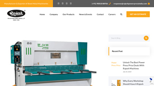 What is a Shearing Machine? - Rajesh Power Press - shearing machine company