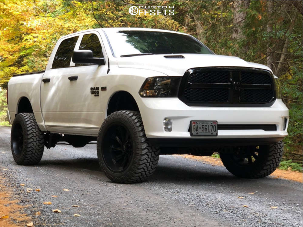 A relevant stock photo of ram 1500 classic custom in a typical setting.