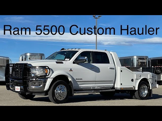 A relevant stock photo of ram 5500 custom in a typical setting.