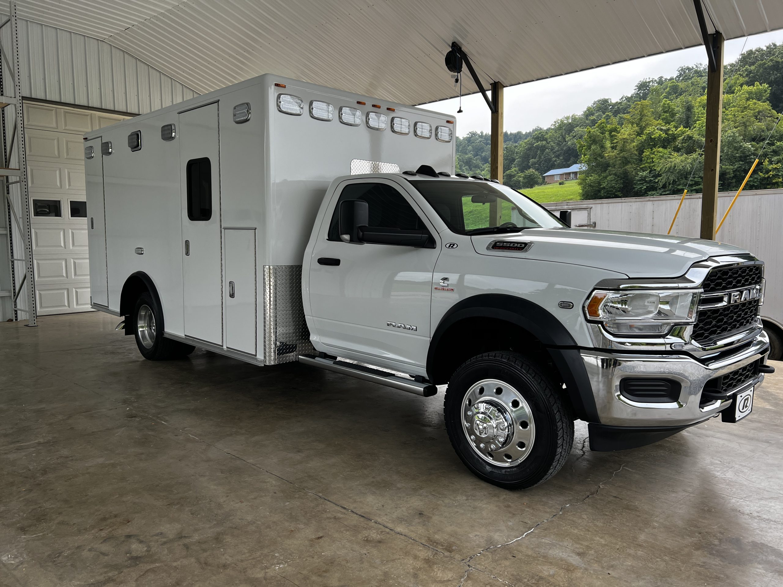 A relevant stock photo of ram 5500 custom in a typical setting.