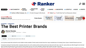 Best Printer Brands | List of Top Printer Companies - Ranker - printer manufacturer