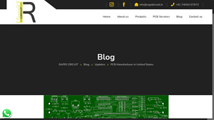 PCB Manufacturer in United States - Rapid Circuit - pcb manufacturer united states