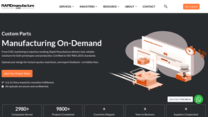 On-Demand Manufacturing for Custom Parts | Rapid Manufacture - custom manufacturer