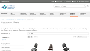 Restaurant Chairs - Rapids Wholesale Equipment - restaurant chairs bulk