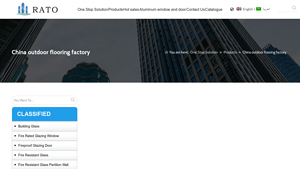 China outdoor flooring factory - outdoor flooring factory