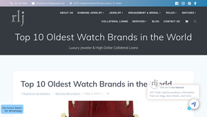 Oldest Watch Brands | Oldest Watch Companies - Raymond Lee Jewelers - oldest watch manufacturer