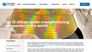Top 10 silicon wafer manufacturing companies in the world - silicon wafer manufacturer
