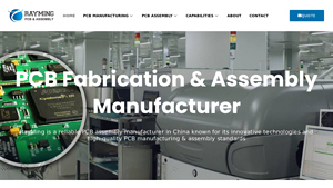 Printed Circuit Board Manufacturing & PCB Assembly - RayPCB - printed circuit board assembly manufacturer