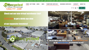 Recycled Office Furnishings - used office furniture company