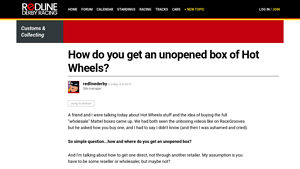 How do you get an unopened box of Hot Wheels? - hot wheels bulk